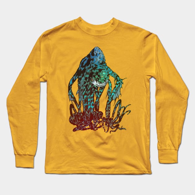 Tentaclething Long Sleeve T-Shirt by ImmortalPink